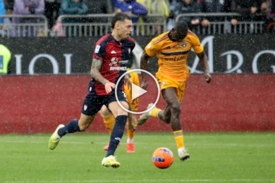 ไฮไลท์ฟุตบอล กัลโช่ เซเรียอา กาญารี่ 2-2 ปิซ่า 21/12/2025