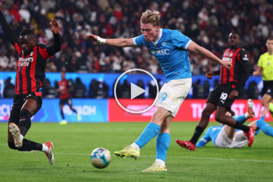 ไฮไลท์ฟุตบอล อิตาลี่ ซูปเปอร์ โคปา นาโปลี 2-0 เอซี มิลาน 18/12/2025