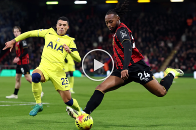 ไฮไลท์ฟุตบอล พรีเมียร์ลีก บอร์นมัธ 3-2 สเปอร์ส 08/01/2026