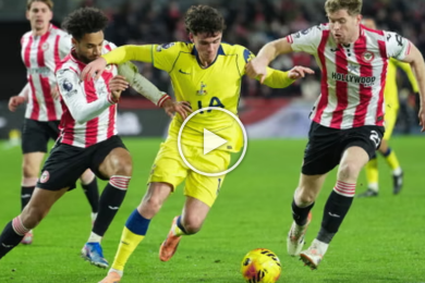 ไฮไลท์ฟุตบอล พรีเมียร์ลีก เบรนท์ฟอร์ด 0-0 สเปอร์ส 01/01/2026