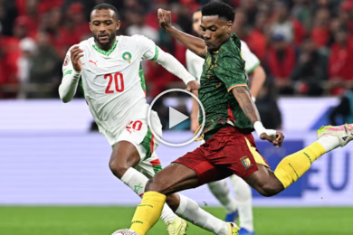 ไฮไลท์ฟุตบอล แอฟริกา คัพ ออฟเนชันส์ แคเมอรูน 0-2 โมร็อกโก 10/01/2026