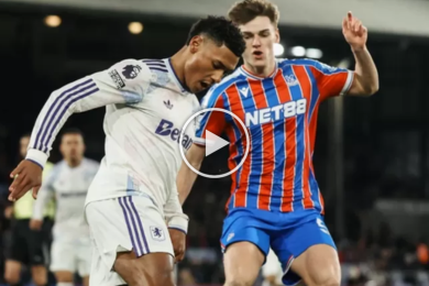 ไฮไลท์ฟุตบอล พรีเมียร์ลีก คริสตัล พาเลซ 0-0 แอสตัน วิลล่า 08/01/2026