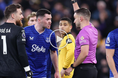 ไฮไลท์ฟุตบอล พรีเมียร์ลีก เอฟเวอร์ตัน 1-1 วูล์ฟแฮมป์ตัน 08/01/2026