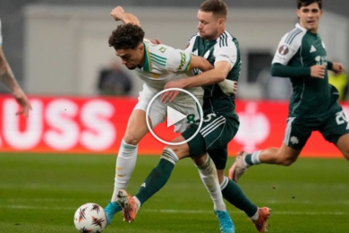 ไฮไลท์ฟุตบอล ยูฟ่า ยูโรป้า ลีก พานาธิไนกอส 1-1 เอเอส โรม่า 29/01/2026