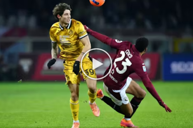 ไฮไลท์ฟุตบอล กัลโช่ เซเรียอา โตริโน่ 1-2 อูดิเนเซ่ 08/01/2026