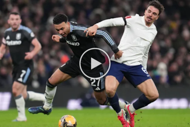 ไฮไลท์ฟุตบอล เอฟเอ คัพ สเปอร์ส 1-2 แอสตัน วิลล่า 11/01/2026