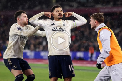 ไฮไลท์ฟุตบอล พรีเมียร์ลีก เวสต์แฮม ยูไนเต็ด 1-2 น็อตติ้งแฮม ฟอเรสต์ 06/01/2026