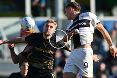 ไฮไลท์ฟุตบอล กัลโช่ เซเรียอา ปาร์ม่า 2-1 เวโรน่า 15/02/2026