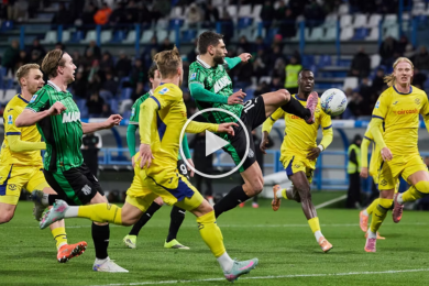 ไฮไลท์ฟุตบอล กัลโช่ เซเรียอา ซาสซูโอโล่ 3-0 เวโรน่า 20/02/2026