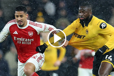 ไฮไลท์ฟุตบอล พรีเมียร์ลีก วูล์ฟแฮมป์ตัน 2-2 อาร์เซน่อล 18/02/2026