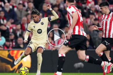 ไฮไลท์ฟุตบอล ลาลีกา แอธเลติก บิลเบา 0-1 บาร์เซโลน่า 07/03/2026