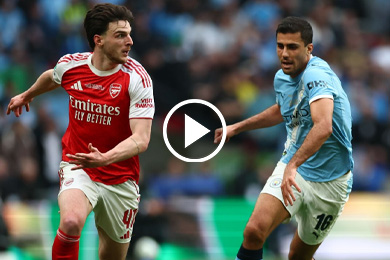 ไฮไลท์ฟุตบอล คาราบาว คัพ อาร์เซน่อล 0-2 แมนฯ ซิตี้ 22/03/2026