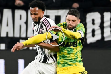 ไฮไลท์ฟุตบอล กัลโช่ เซเรียอา ยูเวนตุส 1-1 ซาสซูโอโล่ 21/03/2026