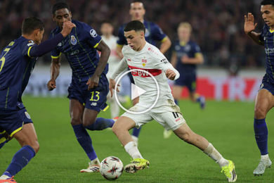 ไฮไลท์ฟุตบอล ยูฟ่า ยูโรป้า ลีก สตุ๊ตการ์ต 1-2 ปอร์โต้ 12/03/2026