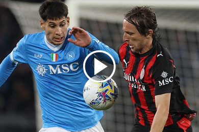 ไฮไลท์ฟุตบอล กัลโช่ เซเรียอา นาโปลี 1-0 เอซี มิลาน 06/04/2026