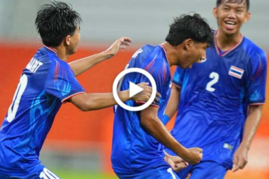 ไฮไลท์ฟุตบอล Asian Games 2026 ทีมชาติไทย(U23) 3-2 คีร์กีซสถาน(U23) 16/09/2026