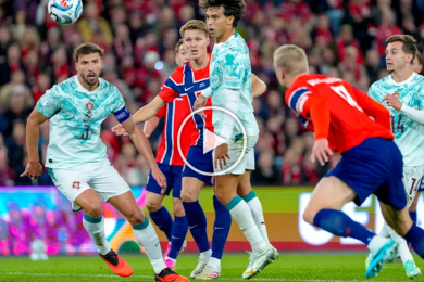 ไฮไลท์ฟุตบอล ยูฟ่า เนชั่นส์ ลีก โปรตุเกส 2-1 นอร์เวย์ 04/10/2026